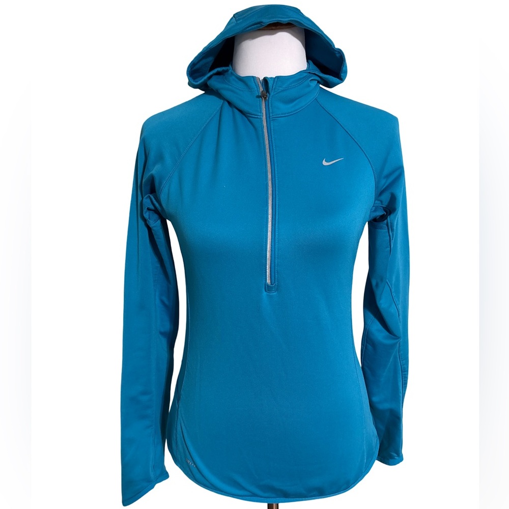 Nike Teal Hooded Jacket